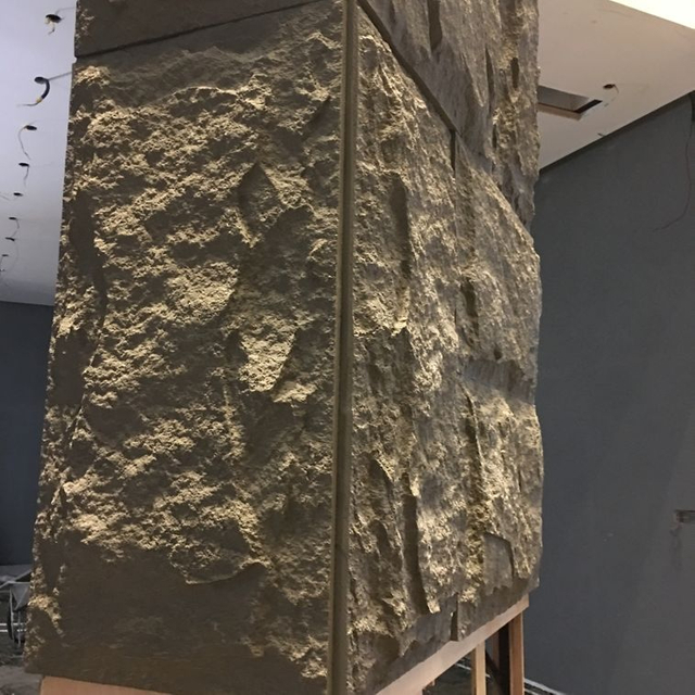 Artificial Stone Wall Panels Pu Mushroom Stone