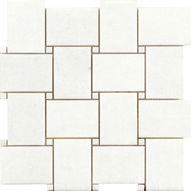 Natural Stone Mosaic-Thassos White