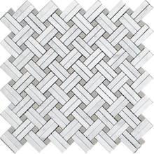 Waterjet Marble Mosaic - Bianco