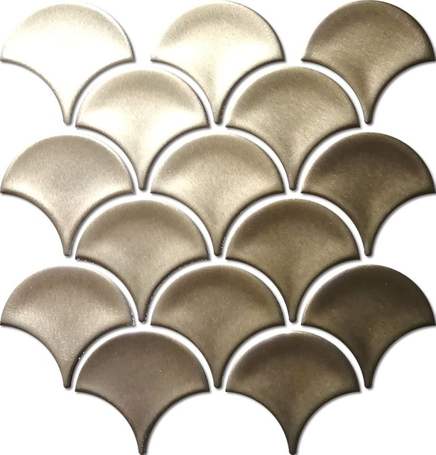 Ceramic Mosaic Tiles Fish Shaped -JSFS0009A