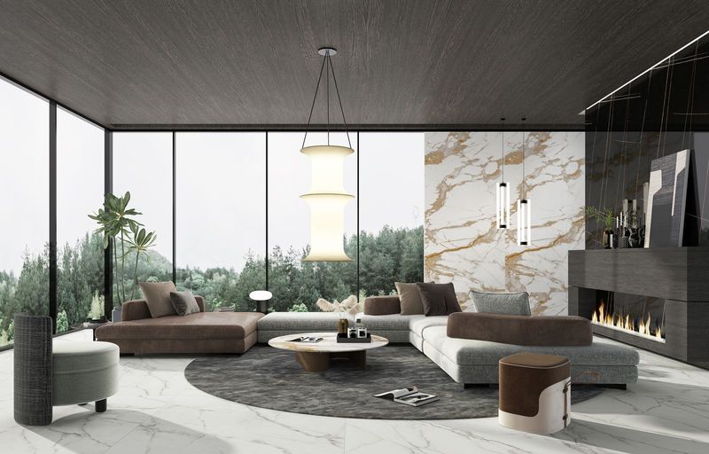 New Carrara Gold Sintered Stone - WIFi Ceramics