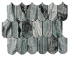 Natural Stone Mosaic Tile - Jade Green Color