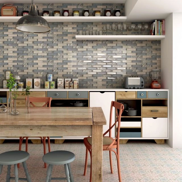 Glass Mosaic Tile for Backsplash