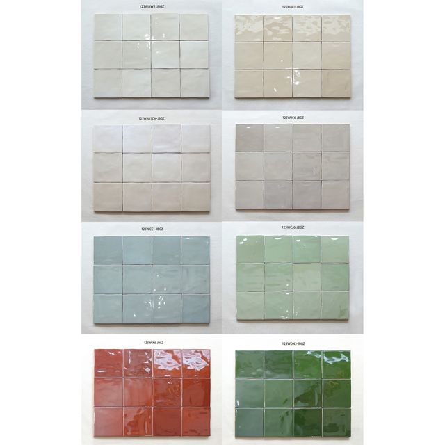 125mm Gloss Wavy Subway Tile