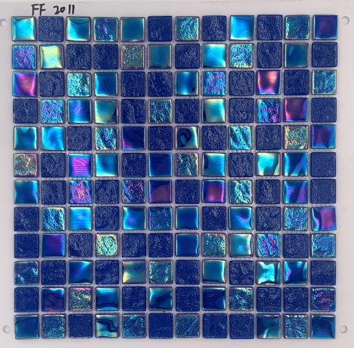 crystal glass mosaic FF2011 304X304mm