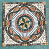 Decorative Natural Stone Mosaic Floor Medallion