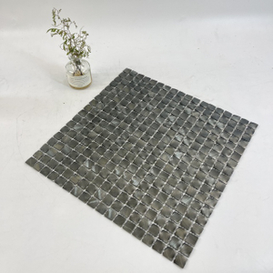 Modern Black Aluminum Mosaic Tile-SAB31