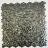 Elegant Black Brushed Aluminum Mosaic-SAB35