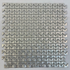 Black Aluminum Mosaic for DIY Projects-SAB38