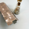 Shiny Rose Gold Aluminum Mosaic-SAK10