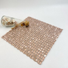 Premium Gold Aluminum Mesh Mounted Mosaic-SAK02