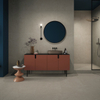 Beige Travertine Effect Tile 600x1200mm Matte Finish-Potocino Beige