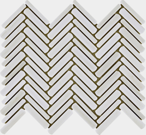 Star White Natural Stone Mosaic Tile-XB13