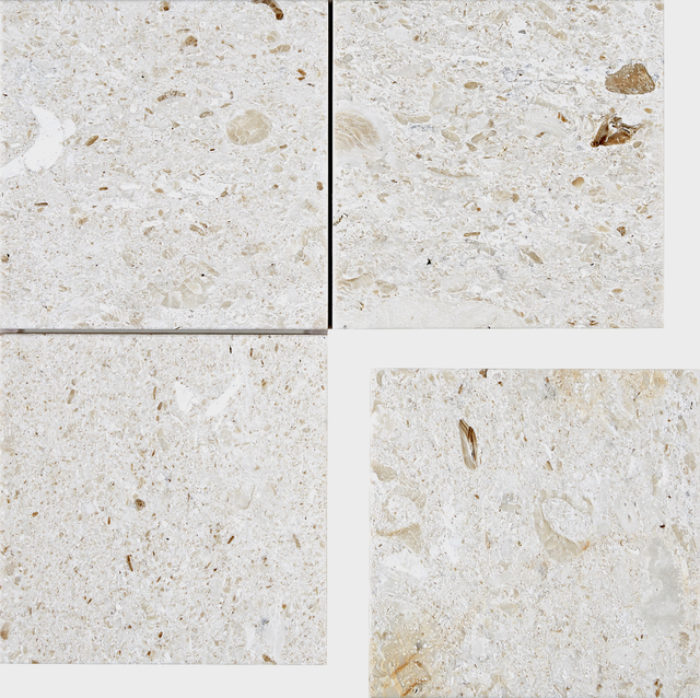 Golden Beige 150mm Square Stone Mosaic-BOT25