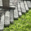 Indian Green Marble Herringbone Mosaic–IND13 