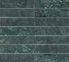 Indian Green Marble Rectangular Strip Mosaic–IND16 