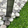 Lilac Marble Penny Round Mosaic–PLU12 