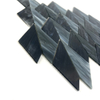 Irregular Gradient Blue Mixed Glass Mosaic Tile-LXS60