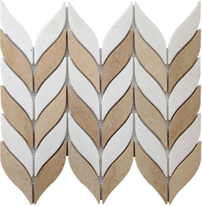 Marble Herringbone Mosaic Tile｜Musivo｜Cheveron