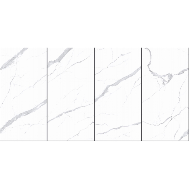 1600x3200x6mm Continuously Sintered Slab For Countertop｜Sintered Slabs｜Staturio White