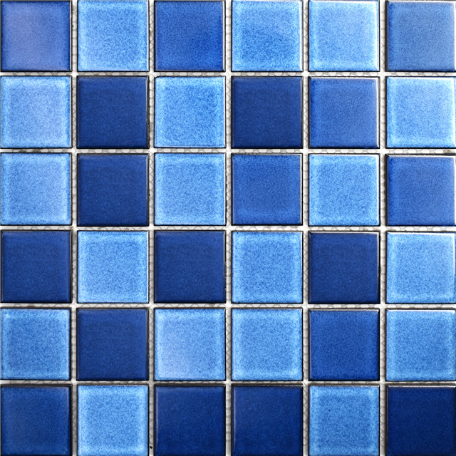 Glass Mosaic Pool Tiles｜Musivo｜Y48B05