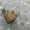 Stone Hexagon Mosaic Tiles