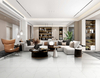 White Marble Effect Floor Tiles