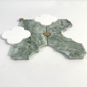 High-quality Marble Clover Tiles