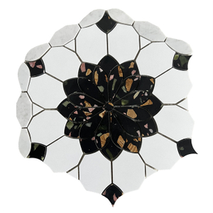 Natural Stone Terrazzo Mosaic Tiles