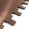 Rosegold Aluminum Mosaic Tiles