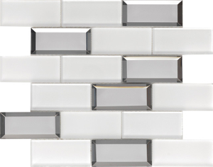 Glass Tile Brown - 3DBevelled06