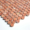 Penny Round Stone Mosaic Tile-CFS2068
