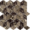 Silk Glass Laminated Mosaics-Diamond A