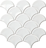 Ceramic Mosaic Floor Tile Fish Shaped 