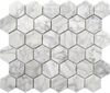 Marble Mosaic Tile - Carrara