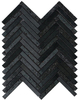 Marble Herringbone - Lava Stone