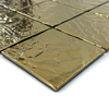 Electroplated Square Shape Glass Mosaic -DGG16 LUXE 