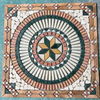Decorative Natural Stone Mosaic Floor Medallion