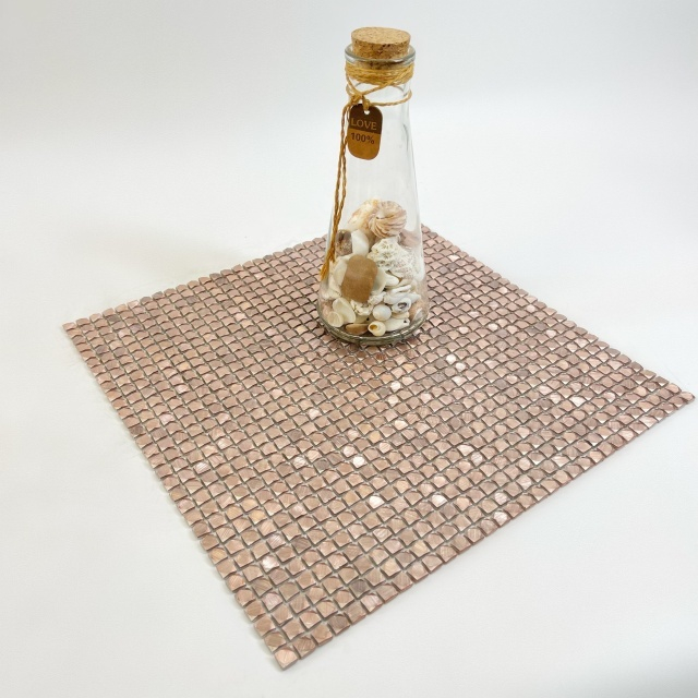 Rose Gold Metal Aluminum Mosaic-SAK01