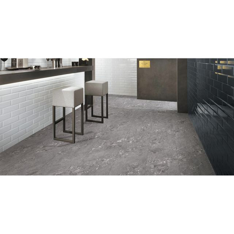 Balcony Anti-Slip Porcelain Tilee-Quee Stone Coffee Gvey
