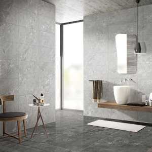 Natural Grey Stone Porcelain Tile-Quee Stone Light Grey