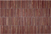 Red Travertine Cylinder Rod Mosaic-TRR22
