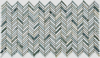 Emerald Marble Herringbone Mosaic-EME13