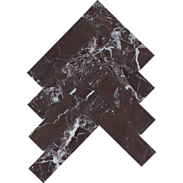Herringbone Marble Mosaic Tile-JLH20