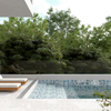 Durable Ceramic Pool Wall Mosaic 97x97mm-Blue Grotto