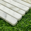 Calacatta Gold Marble Strip Mosaic-CAG11