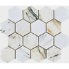 Kajin Gold Hexagon Stone Mosaic-ZGG27