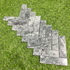 Indian Green Marble Chevron Mosaic–IND20 