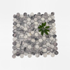 Lilac Marble Penny Round Mosaic–PLU12 