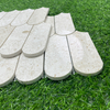 Golden Beige Natural Stone Mosaic Tile-BOT21
